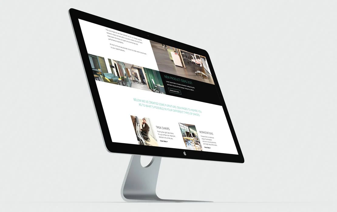 equinet media case study website design mockup insightful environments